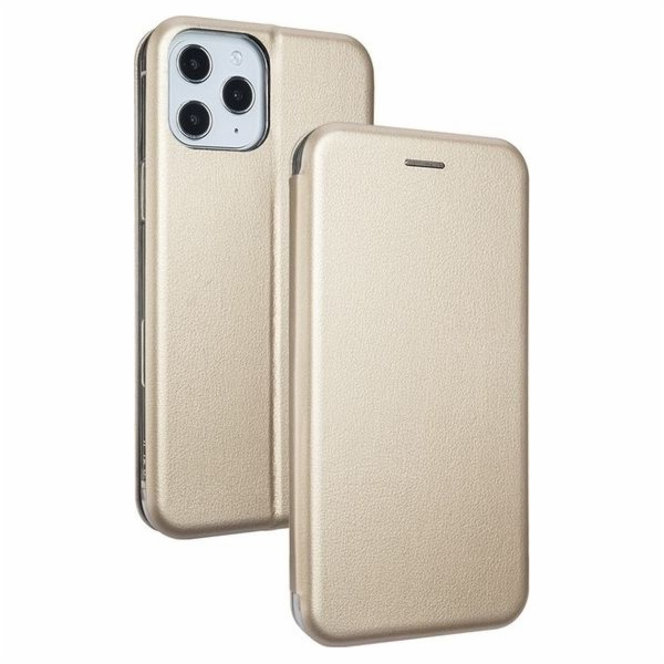 Pouzdro Book Magnetic iPhone 12 6.7 Pro Max zlato/zlaté