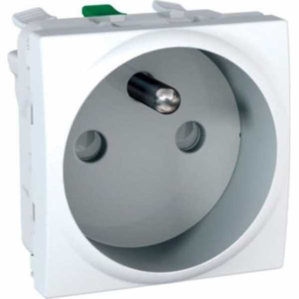 Schneider Electric Unica Jednozásuvka w/u 2P+Z bez rámu, ...