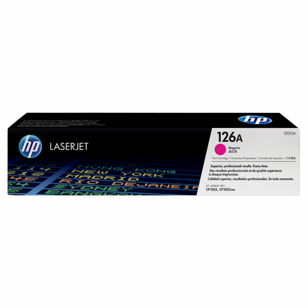 HP toner CE313A č. 126A (purpurový)