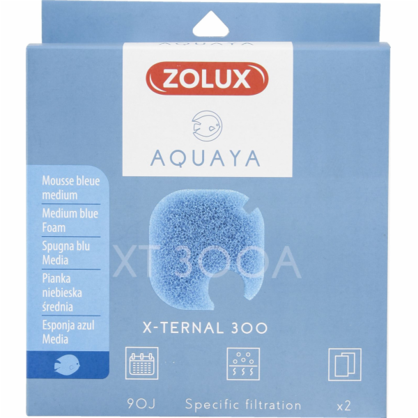 Vložka houby Zolux ZOLUX AQUAYA Blue Foam Xternal 300