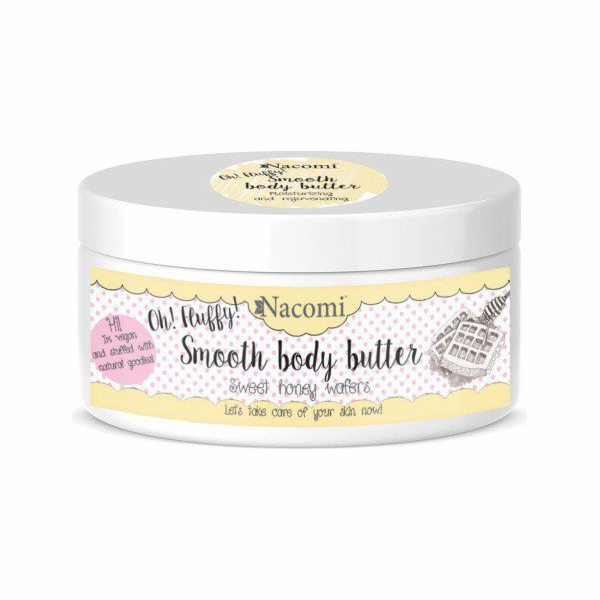 Nacomi Light tělové máslo Medové vafle 100g
