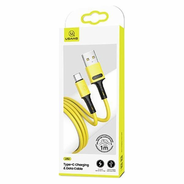 Usams USAMS USB kabel U52 USB-C 2A Kabel pro rychlé nabíj...