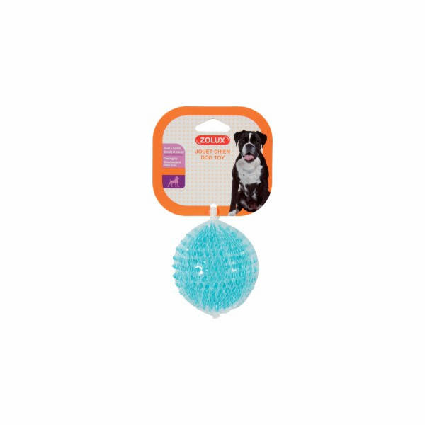 Zolux Toy TPR Pop míč s hroty 13 cm tyrkysový