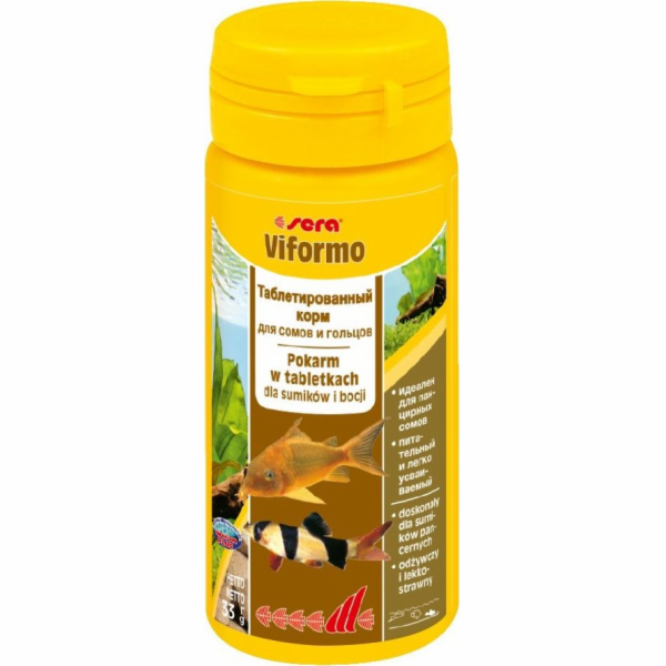 Sera Viformo Nature 50 ml, tableta - krmivo pro sekavce a...