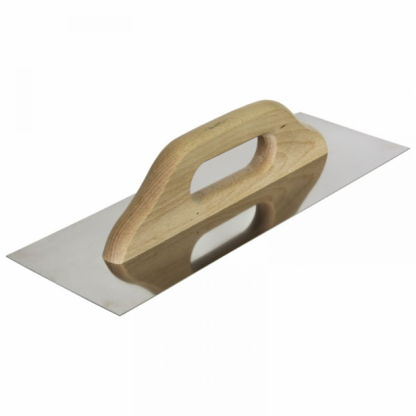 Dedra Hladká nerezová stěrka 380x130mm násada z bukového ...
