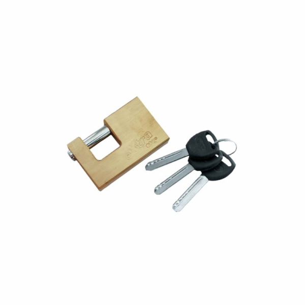Mosazný visací zámek Modeco EXTRA LOCK s čepem 75mm MN-02...
