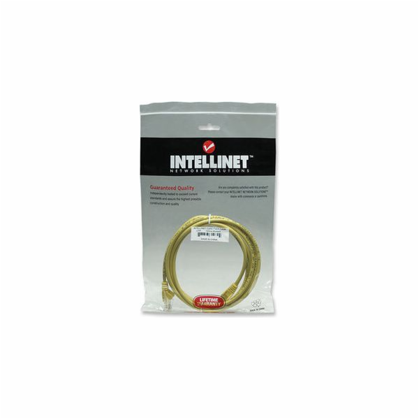 Intellinet Network Solutions Patch kabel Cat6 UTP 5m žlut...