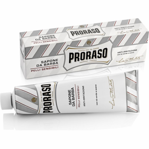Proraso Proraso White mýdlo na holení v praktické tubě ur...