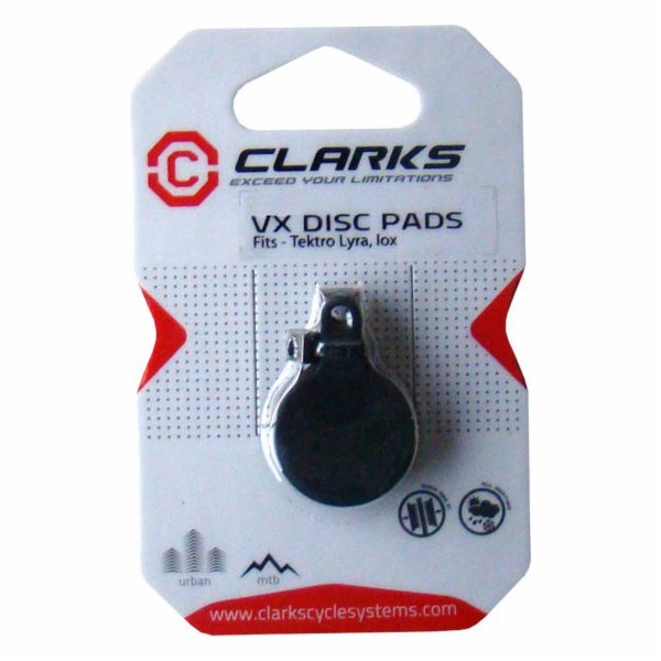 Brzdové obložení Clarks TEKTRO (Lyra, IOX) metalické slinuté