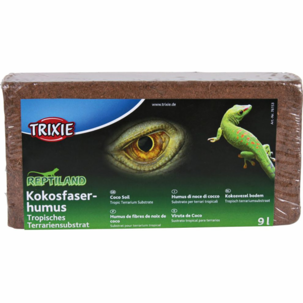 Trixie Substrát Lisovaný humus z kokosových vláken 9l