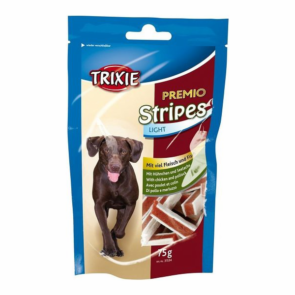 Trixie KUŘECÍ LOSOSOVÉ PROUŽKY 75g