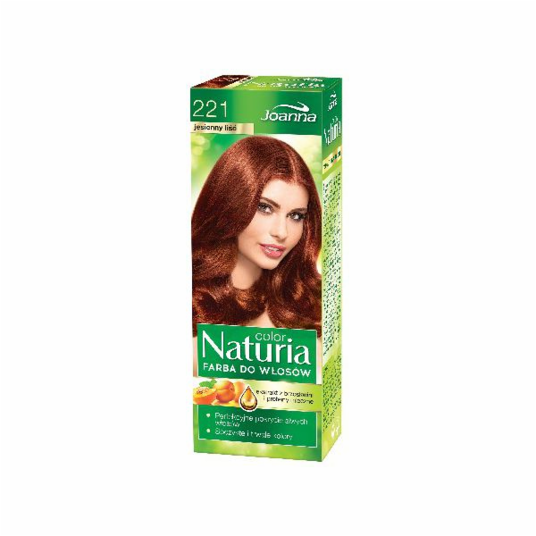 Joanna Naturia Color Barva na vlasy č. 221 - podzimní lis...