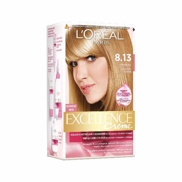 L Oreal Paris Excellence Creme Coloring cream 8.13 pearl ...