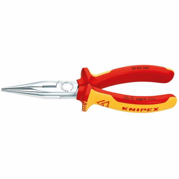 Knipex Půlkulaté štípací kleště 160mm izolované (25 06 160)