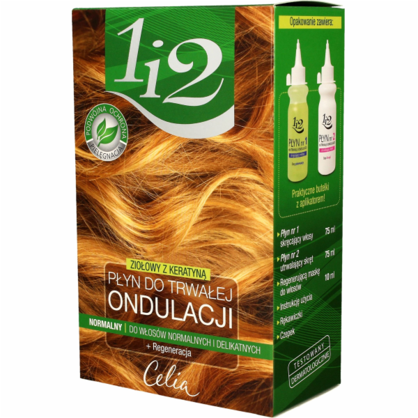 Celia 1i2 Bylinný tekutý přípravek na trvalou ondulaci s ...