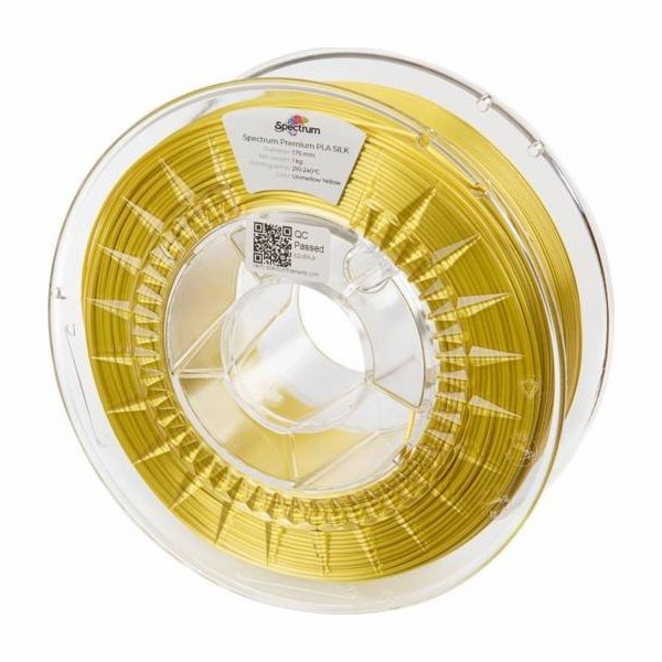 Spectrum Filament PLA Hedvábně žlutá