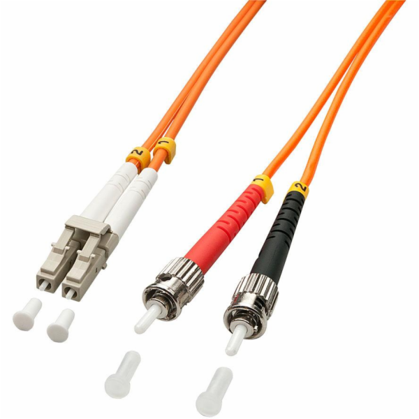 Propojovací kabel Lindy Fiber Optic LC/ST OM2, 2m, 50/125...