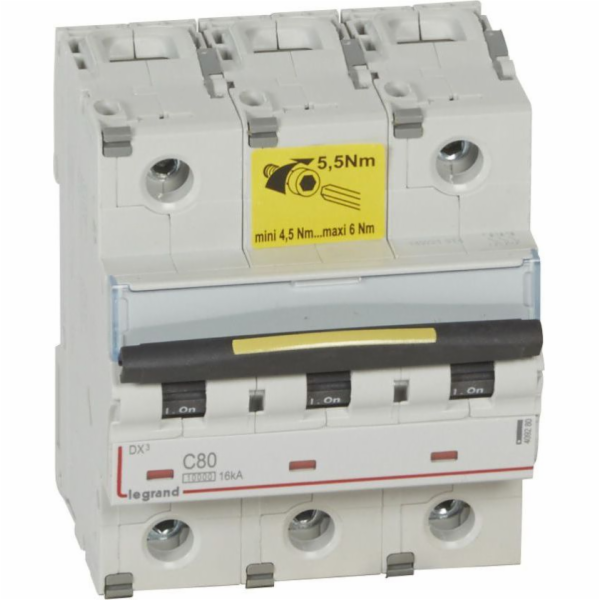 Legrand Jistič 3P C 80A 10/16kA AC S313 DX3 (409280)