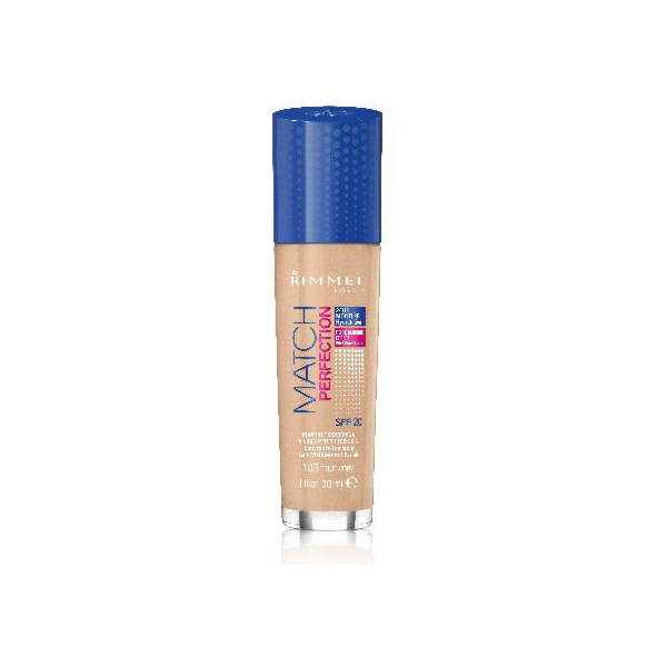 Rimmel Match Perfection Foundation No. 103 pravá slonovin...