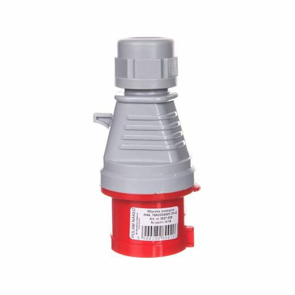 TAREL Přenosná izolační zástrčka 32A 400V 4P IP44 rychlos...