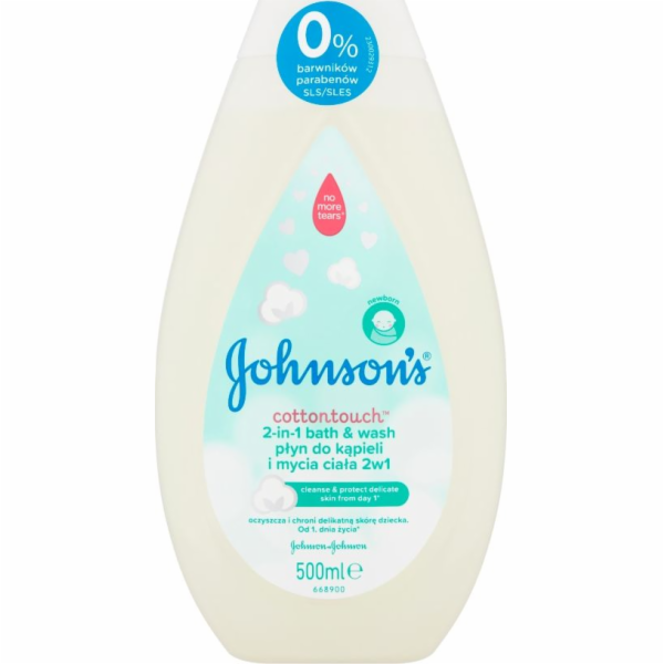 JOHNSONS BABY Cottontouch 2v1 Bath&Wash tekutá koupel do ...