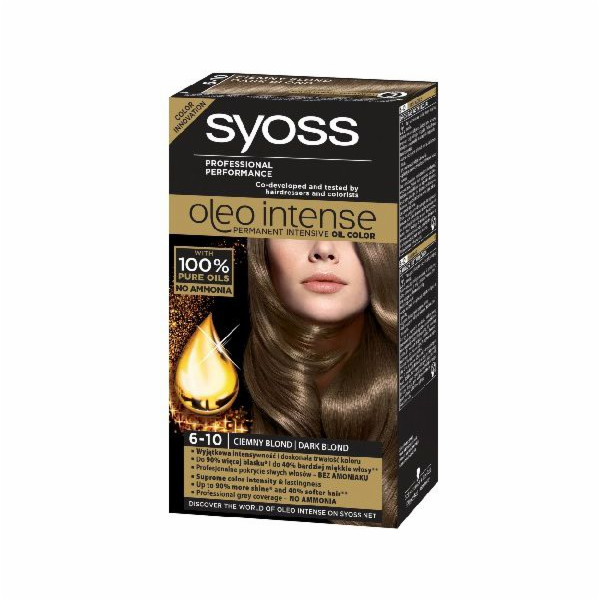 Syoss Oleo barva na vlasy 6-10 tmavě blond