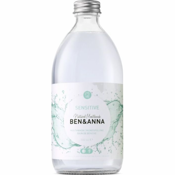 Ben&Anna Natural Mondwater ústní voda s aloe, šalvějí a m...