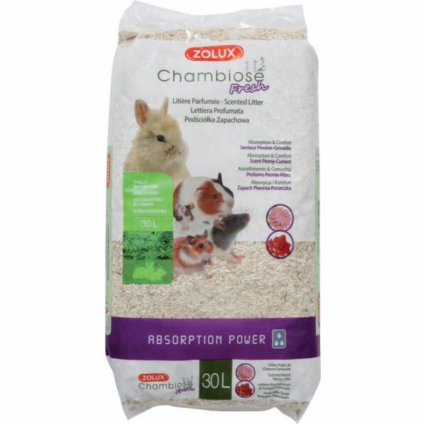 Povlečení Zolux Chambiose Fresh 30 l pivoňka/rybíz