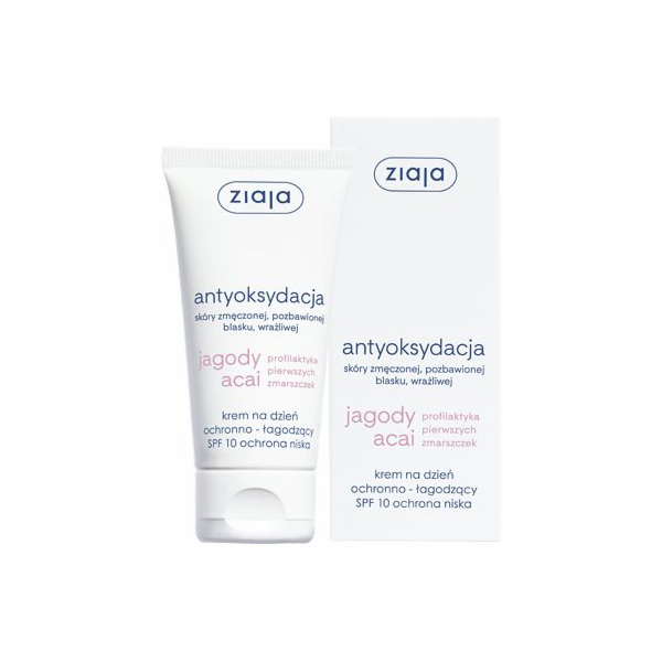 Ziaja Acai ochranný a zklidňující krém SPF10 50ml