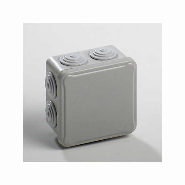 PCE LIGHT box 88x88x50mm 7 vývodek IP54 - EP-088