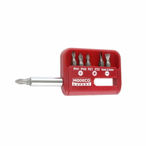 Modeco Sada 25mm PH1-PH2, PZ1-PZ2 a plochých hrotů 5-6,5m...