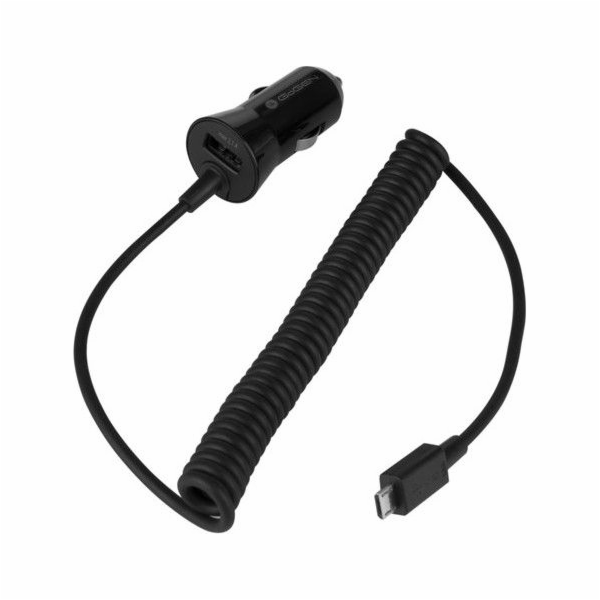 GoGEN USB 2.1A nabíječka s integrovaným microUSB kabelem ...