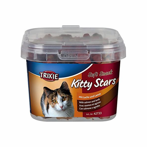 Trixie Star Cat pamlsky s lososem a jehněčím, 140 g