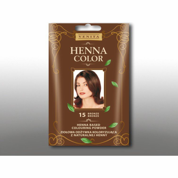 Venita Herbal barvicí kondicionér Henna Color 30g 15 bronz