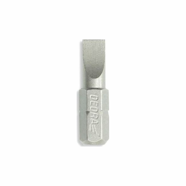Dedra ploché šroubovací bity SL5,5x25mm, 3 ks blistr (18A...