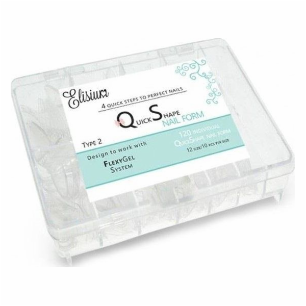 Formy na prodloužení nehtů Elisium Quick Shape Nail Form ...