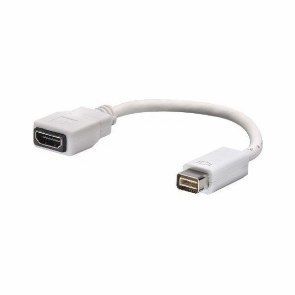 Lindy DVI Mini - HDMI AV adaptér bílý