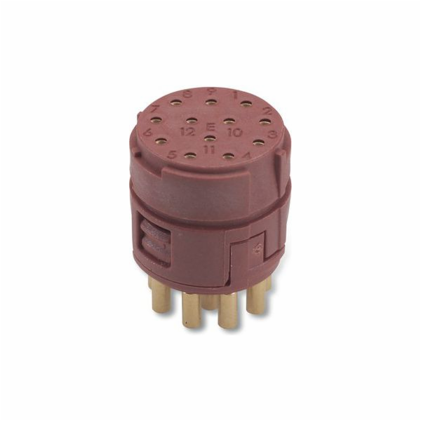 Lapp Kabel Insert 12 pin pro M23 samice pájené konektory ...