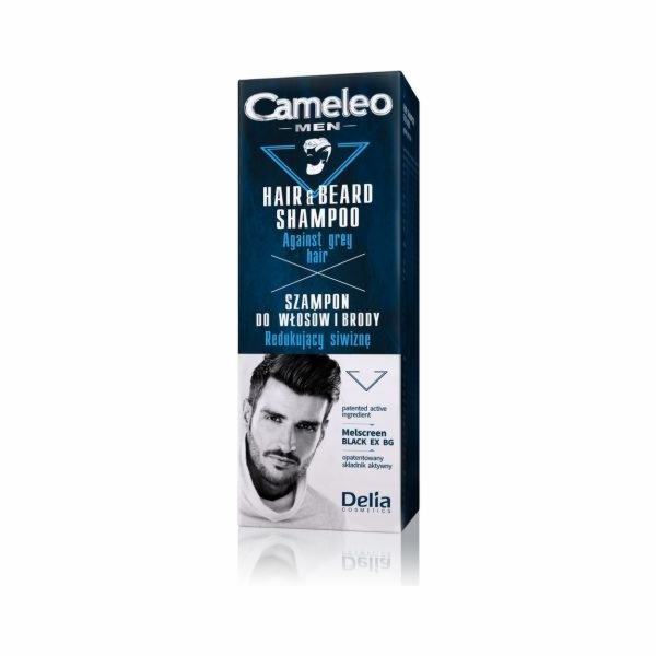 Delia Cameleo Men Šampon na vlasy a vousy redukující šedi...