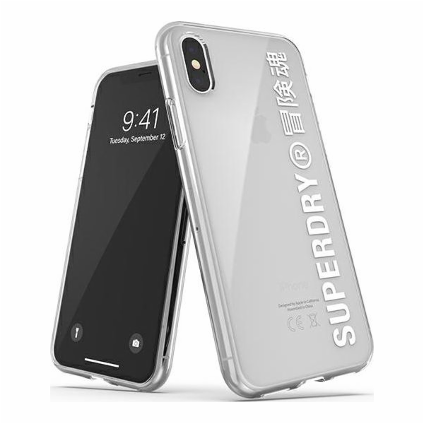 Průhledné pouzdro Superdry SuperDry Snap pro iPhone X/Xs ...