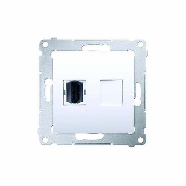 Kontakt-Simon Simon 54 HDMI zásuvka bílá (DGHDMI.01/11)