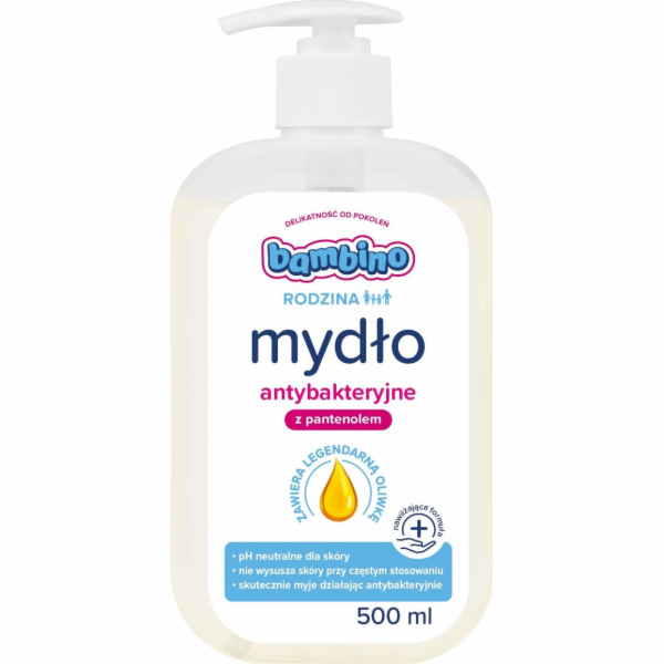 Bambino Antibakteriální mýdlo s panthenolem