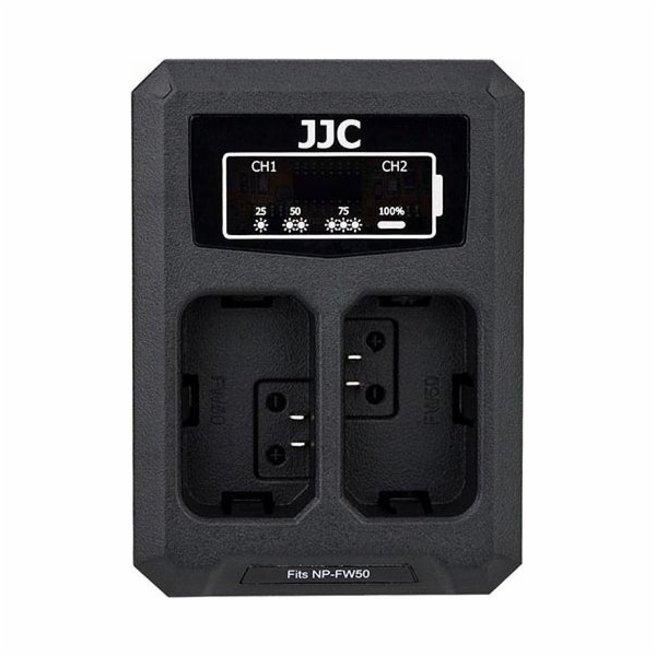 Nabíječka fotoaparátu JJC Duální USB nabíječka pro 2x bat...
