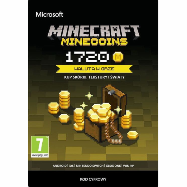Microsoft Microsoft Minecraft 1720 MineCoins