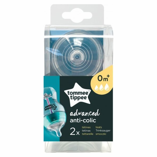 Tommee Tippee Advanced multi-flow antikoliková savička 0m...