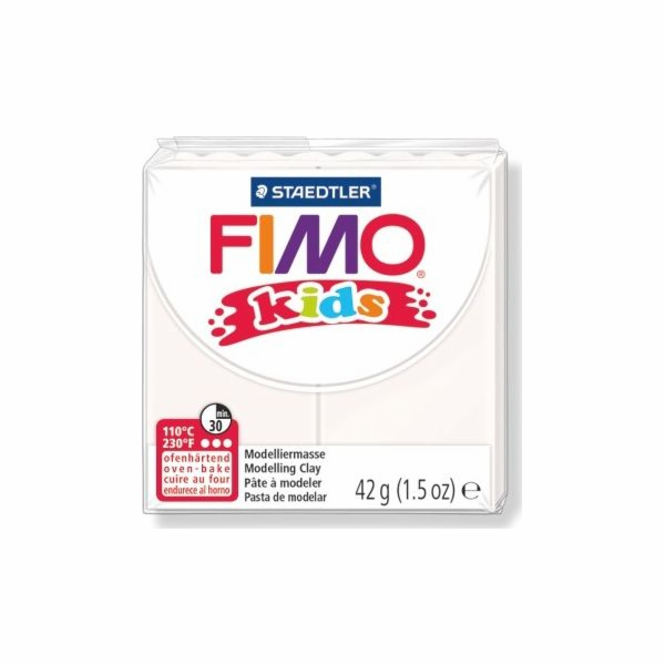 Fimo duroplastová hmota dětská bílá 42g