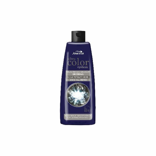 Joanna Ultra Color System Silver oplach na vlasy 150 ml