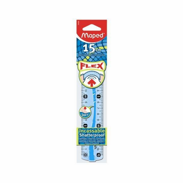 Pravítko Maped Flex, nerozbitné, 15 cm, oboustranné (134969)
