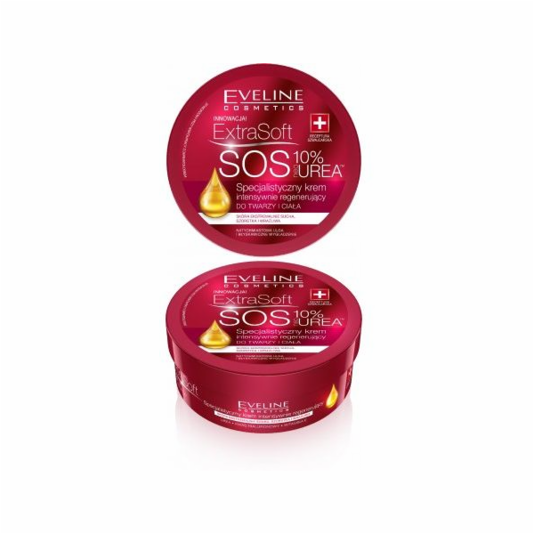 Eveline Extra Soft SOS 10% Urea Intenzivně regenerační kr...