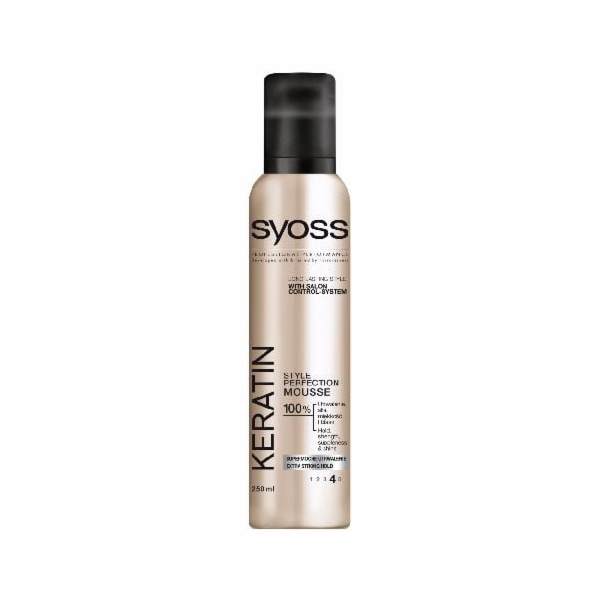 Syoss Keratin Super silná pěna na vlasy 250 ml